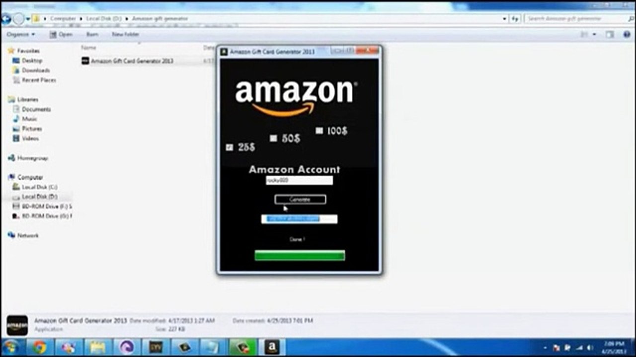 AMAZON FREE GIFT CARD CODES GENERATOR 2014 ADDER NO SURVEY HACK UPDATED