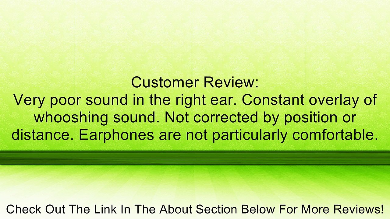 CLEAR SOUNDS Wireless Infrared TV Listening System Review