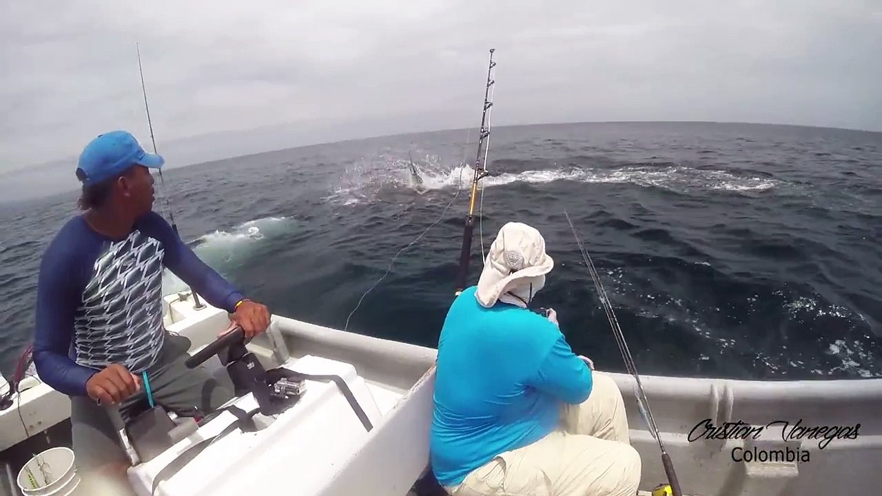 CRISTIAN VANEGAS Pesca de Pez Vela en Bahia Solano Colombia, Sailfish Fishing in Colombia