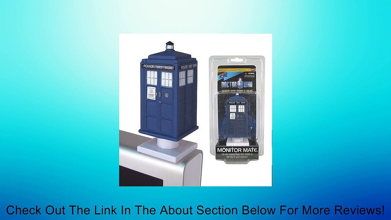 Bif Bang Pow! Doctor Who TARDIS Monitor Mate Bobble Head Review