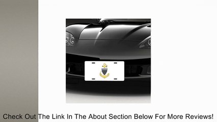 USCG Collar Chief Petty Officer Anchor License Plate Review