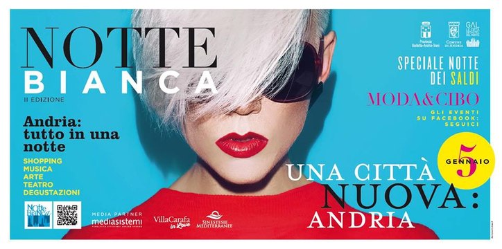Andria, Notte Bianca 2015 - conferenza stampa di presentazione