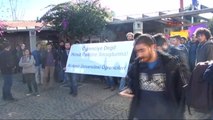 Antalya Eylemci Öğrencilerle Özel Güvenlik Arasında Arbede