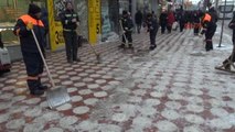 Sivas'ta Kar Yağışı Etkili Oluyor