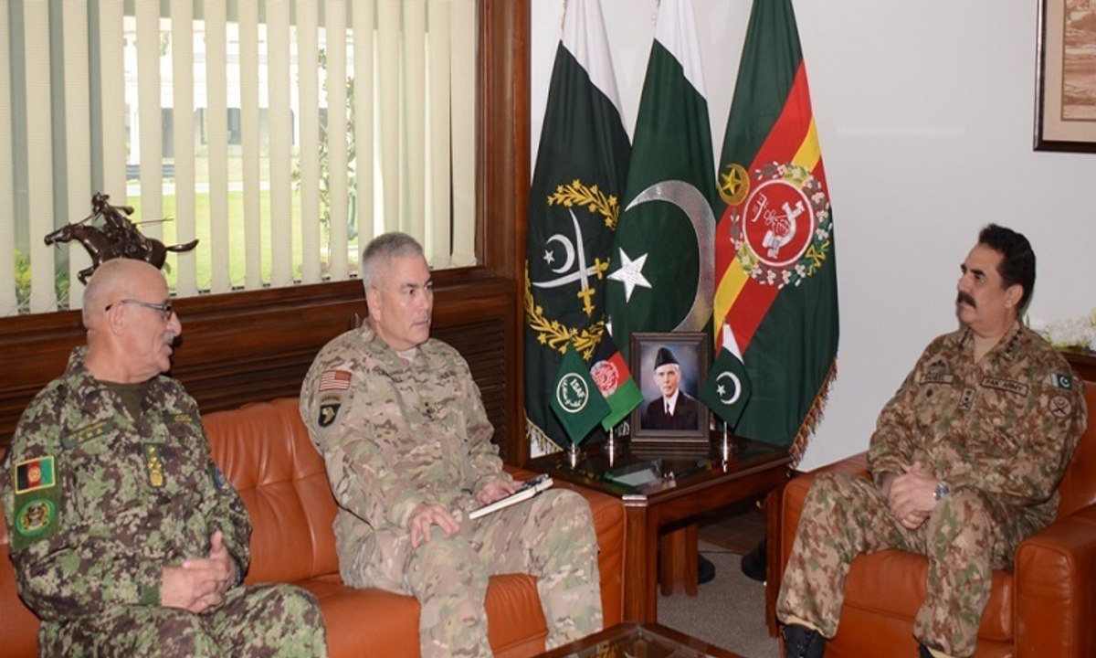 ISAF, Afghan army chief meet Raheel Sharif