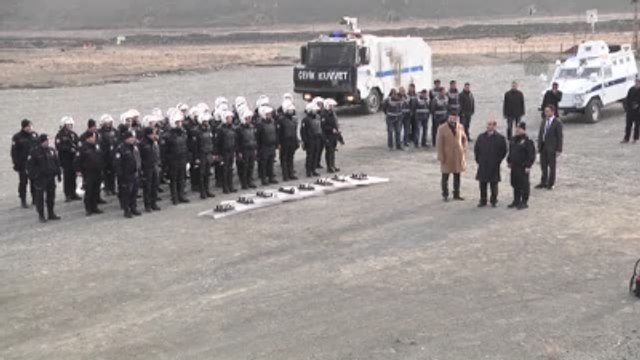 Erzincan'da Toplumsal Olaylara Müdahale Tatbikatı