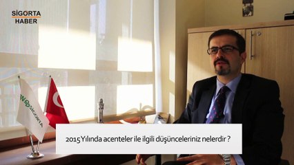SBN Sigorta Acenteler Müdürü Atakan ATASOY; 2015 yılında da acentelerimiz ile emin adımlarla yolumuza devam edeceğiz