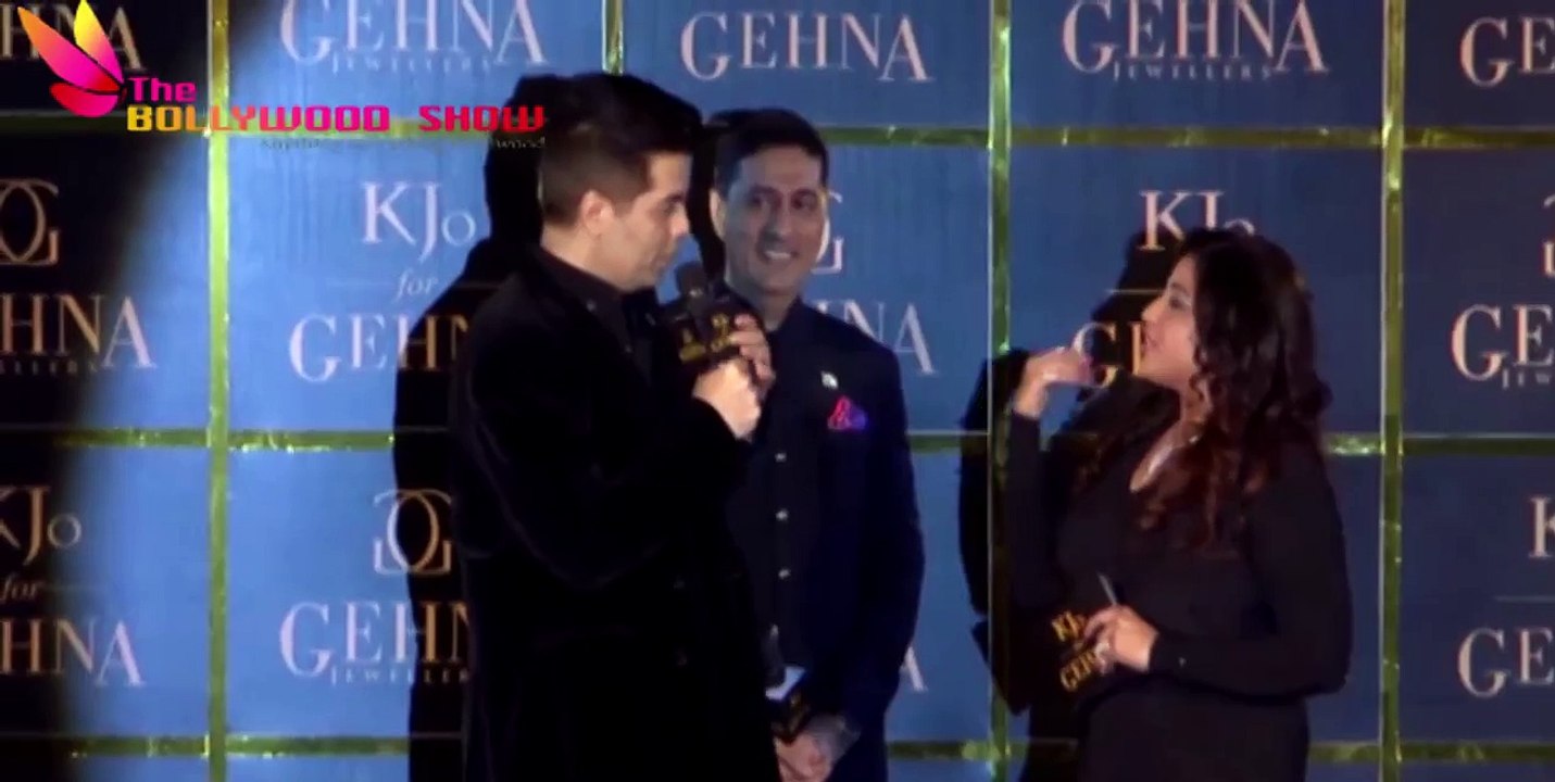 Karan Johar FLIRTING With Rj Malishka