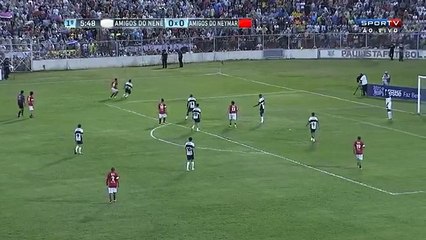 Neymar has just scored this goal in a charity game. Unbelievable
