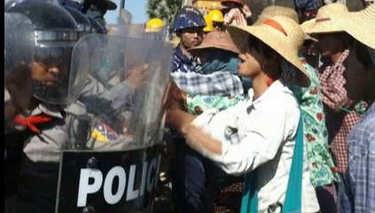 Birmanie : un mort et vingt blessés lors d'une manifestation contre une mine chinoise
