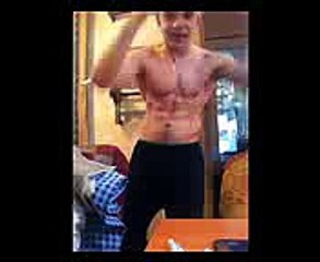 Zyzz Chatroulette 9 Girls Extreme Six Pack Abs Workout