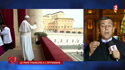 Noël : message politique du pape