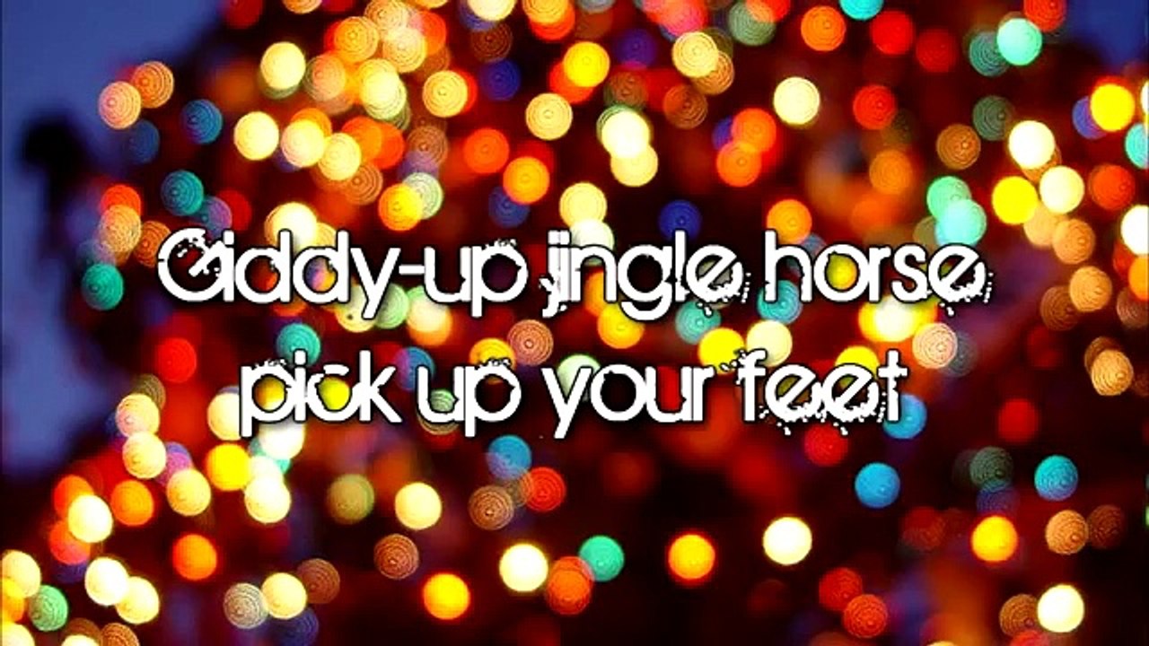 Glee Jingle Bell Rock (Lyrics) Vidéo Dailymotion