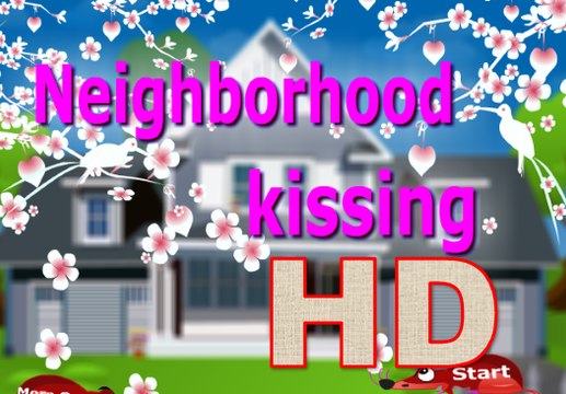 Dating and kissing games - Neighborhood Kissing Game - Gameplay Walkthrough