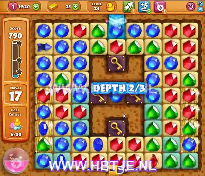 Diamond Digger Saga level 24
