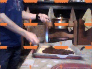 Réalisation de notre traditionnels Bûche de Noël : Napage Chocolat