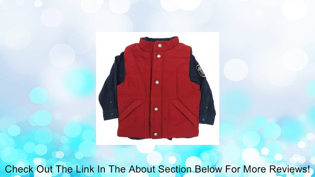 Kids Headquarters Boys Red 2-Piece Vest Set, 5 Review