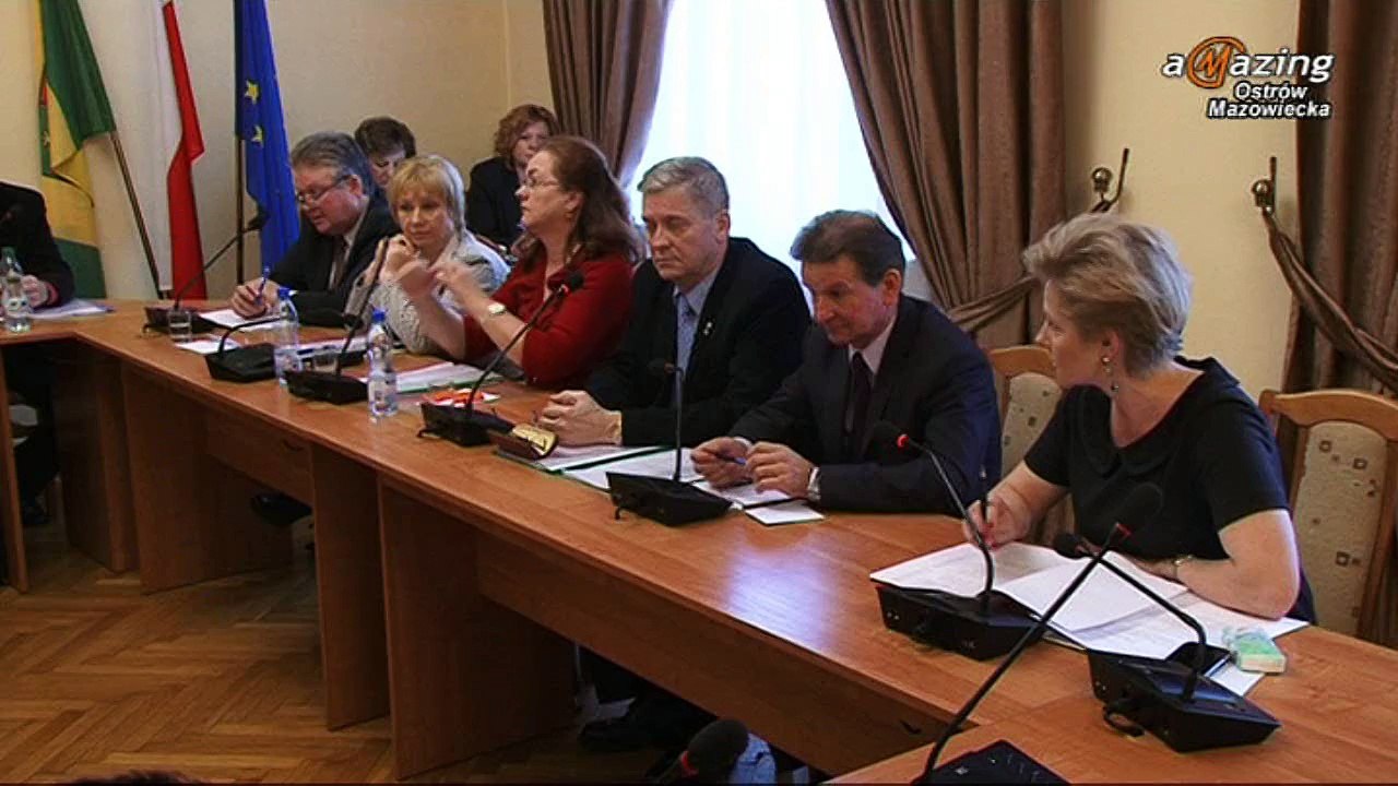 II Sesja Rady Powiatu Ostrów Mazowiecka 11.12.2014