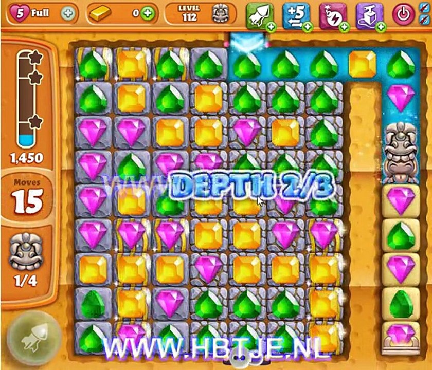 Diamond Digger Saga level 112