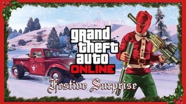 NEW WEAPONS, VEHICLES & SNOW!! - GTA V: Festive Surprise DLC!!