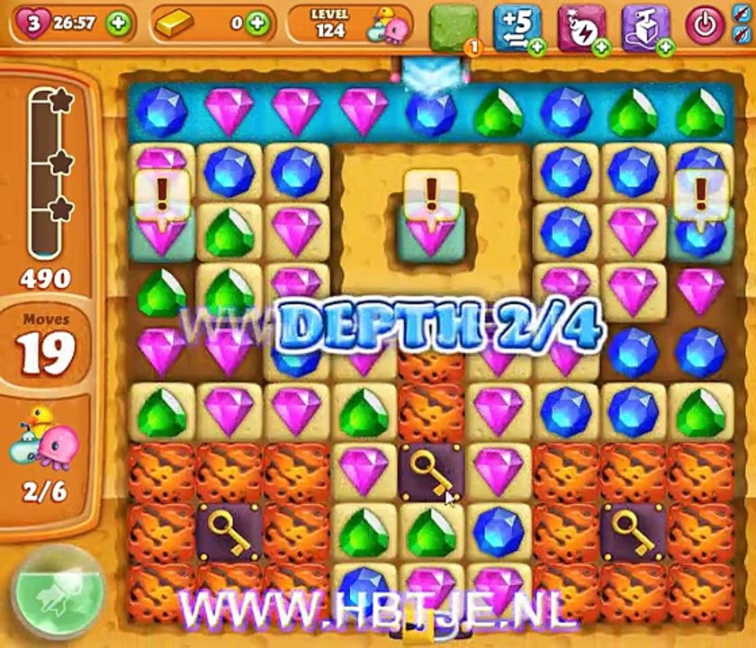 Diamond Digger Saga level 124