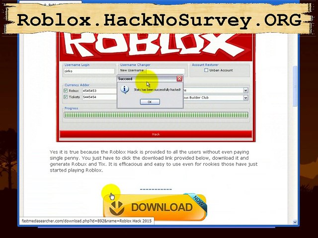 Hacked Roblox Player
