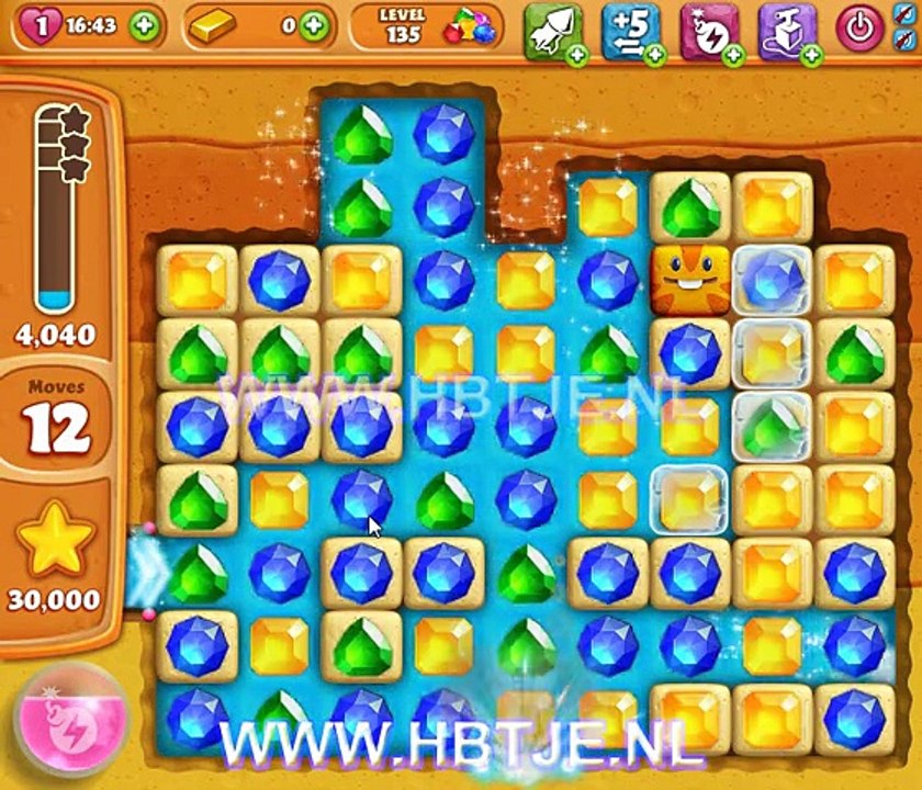 Diamond Digger Saga level 135