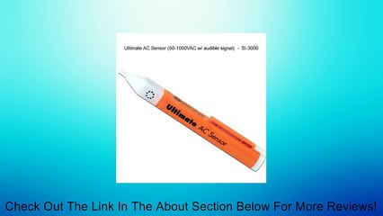 Santronics 3000 Ultimate AC Sensor 50-1000VAC Review