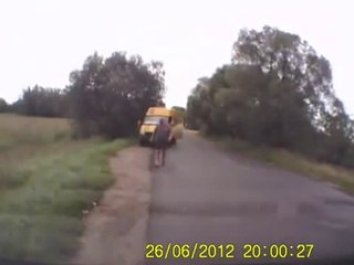 Never forget the handbrake!