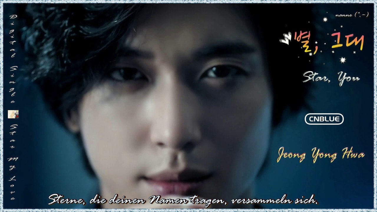 Jeong Yong Hwa - Star, You k-pop [germen Sub] Digital Single - Star My Love