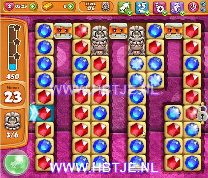 Diamond Digger Saga level 176