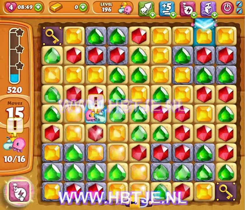 Diamond Digger Saga level 196