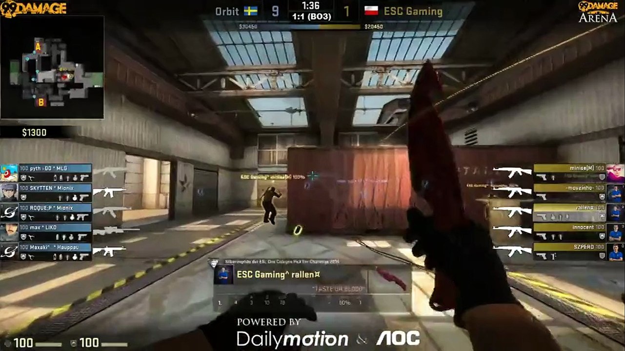 99Damage Arena #3 - Orbit vs. ESC Gaming (de_cache) Map3