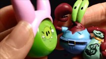 Peppa Pig Play Doh Videos Spongebob Minions Angry Birds LPS Cars 2 Surprise Eggs Toys DIYToys