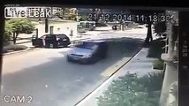 Drivers knocked down a thief