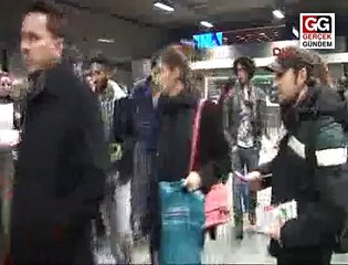 Halkevleri'nden turnike eylemi