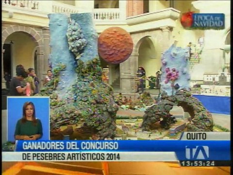 Conozca los ganadores del concurso de pesebres artísticos