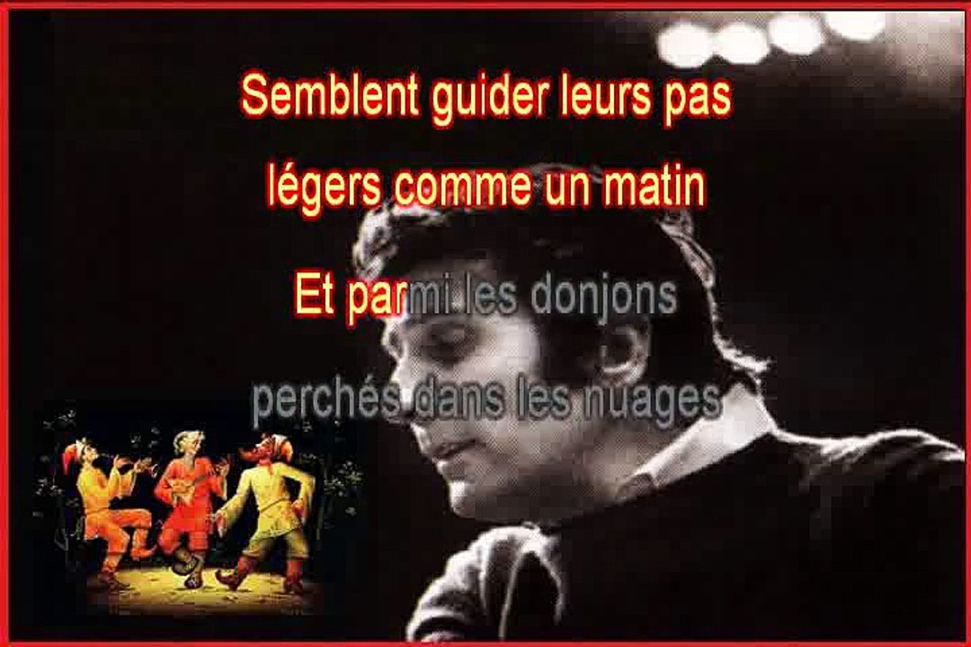 La ballade des baladins - Gilbert Bécaud - Karaoké par Barbiche