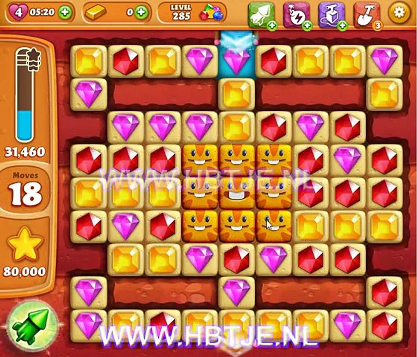 Diamond Digger Saga level 285