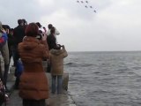Russian army stages air show in Crimea to promote conscription