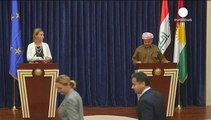Irak: Erbílben tárgyalt a brüsszeli diplomácia vezetője, Federica Mogherini