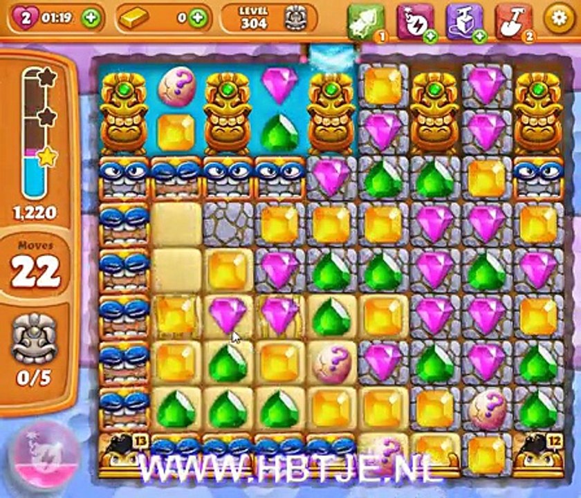 Diamond Digger Saga level 304