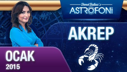AKREP burcu aylık yorumu (Ocak 2015)