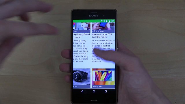 Sony Xperia Z3 Android 5.0 Lollipop - Review (4K)