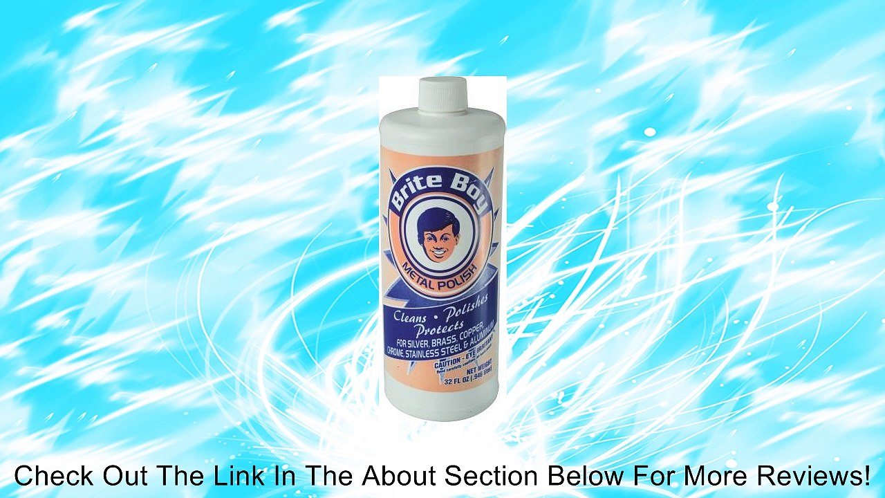 880099 Brite Boy Metal Polish Quart Review video Dailymotion