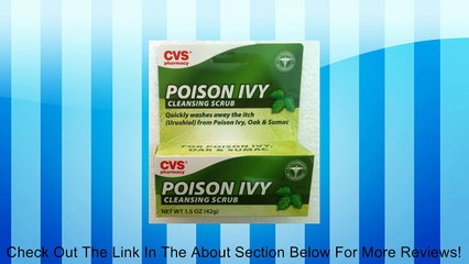 Urushiol POISON IVY, OAK & SUMAC Cleansing Scrub 1.5 oz. Review
