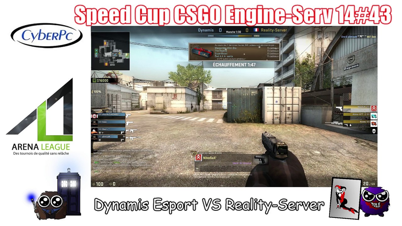 [23 Décembre] Speed cup engine Serv 43 - Dynamis Esport vs Reality-Server
