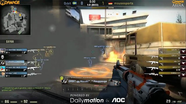 99Damage Arena #3 - Orbit vs. mousesports (de_overpass) Map 2