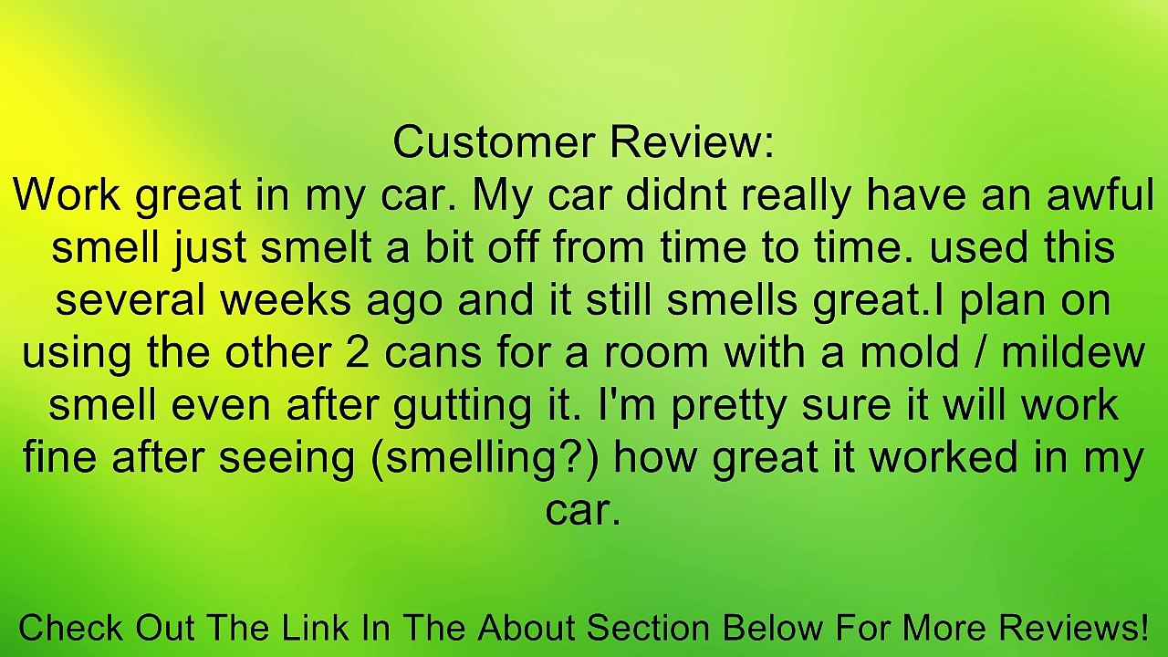 Dakota Odor Bomb Car Odor Eliminator - Vanilla - 3 Pack Review