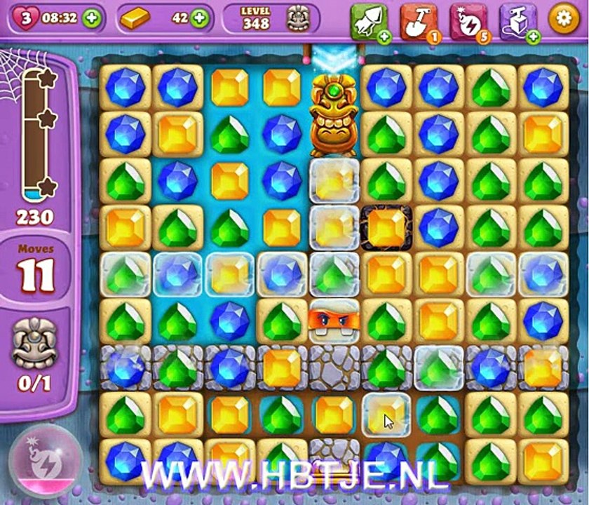 Diamond Digger Saga level 348